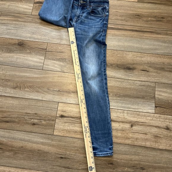 American Eagle AE Skinny Fit Denim Jeans SZ 28x30 Blue Stretch Next Level Flex - Picture 12 of 12